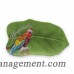 Margaritaville Margaritaville Tropical Parrot Figural Leaf Melamine Platter TARH1410